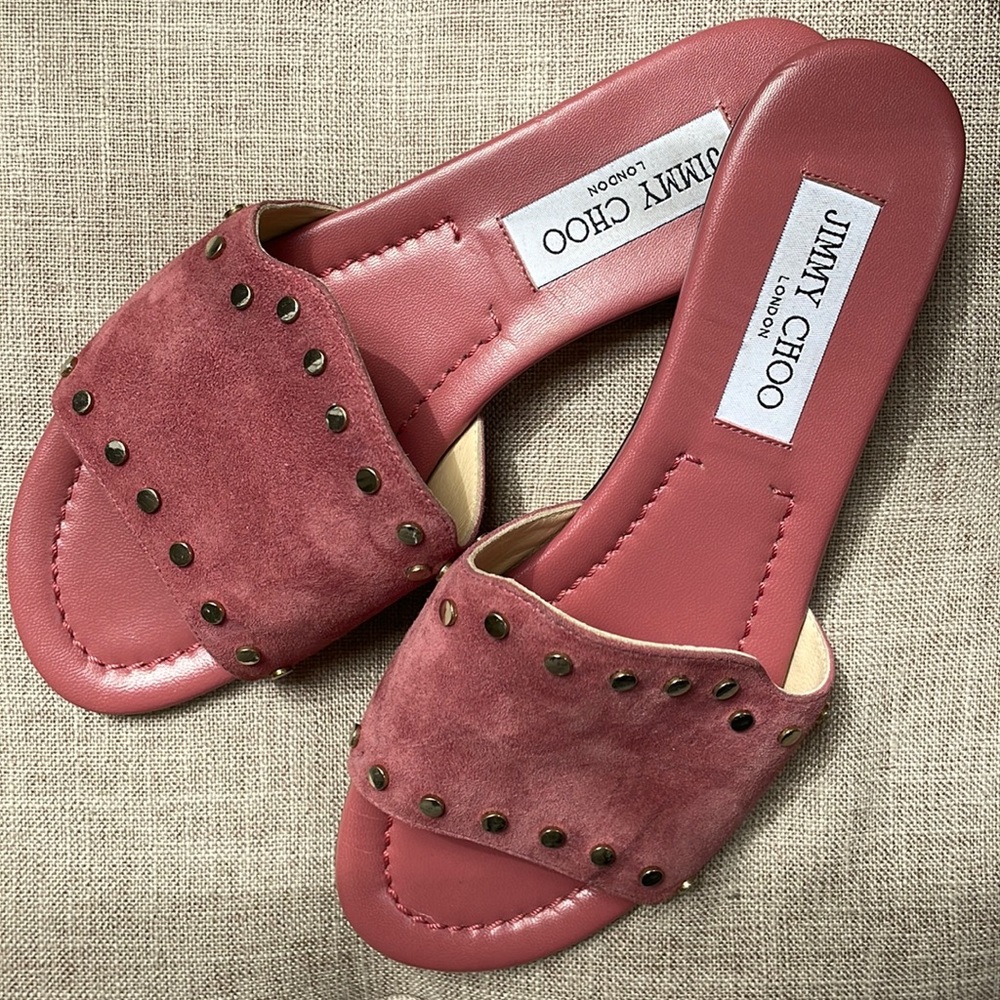 JIMMY CHOO SLIDES